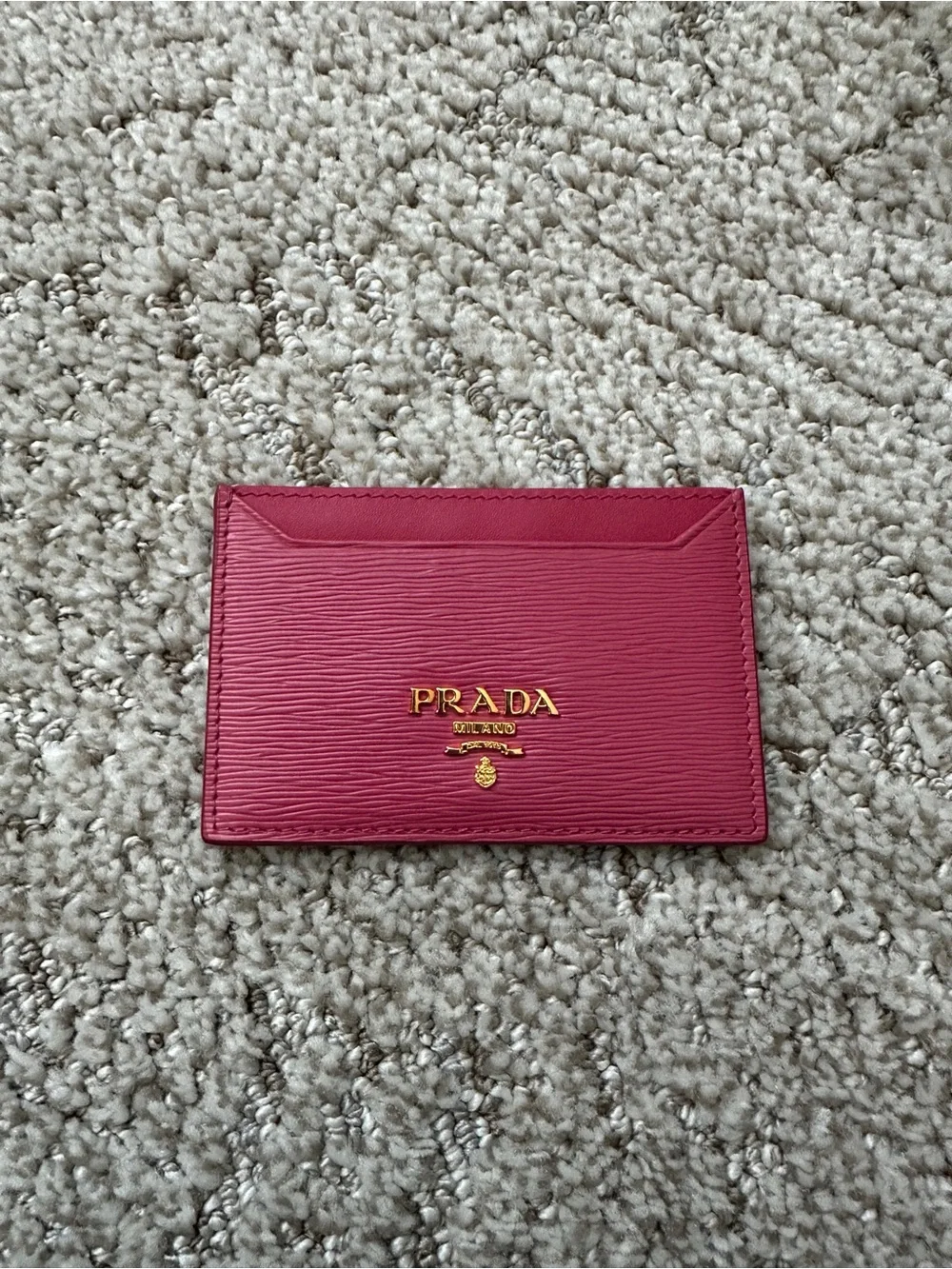 Prada Pink Card Holder